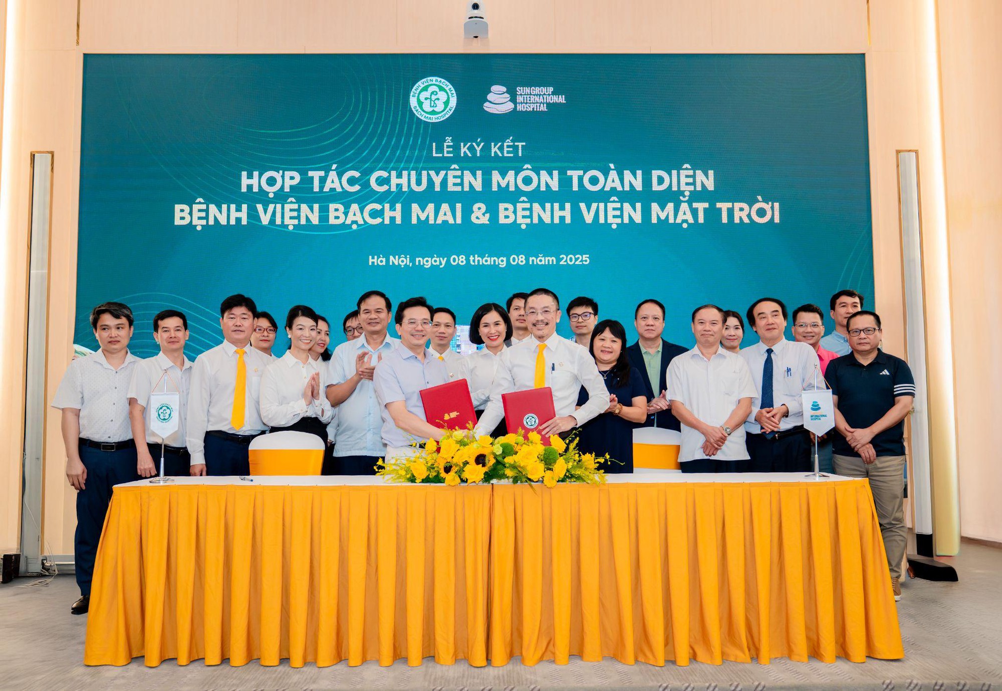 Bệnh viện Mặt Trời hợp tác toàn diện với Bệnh viện Bạch Mai- Ảnh 1. Bệnh viện Mặt Trời hợp tác toàn diện với Bệnh viện Bạch Mai- Ảnh 1.