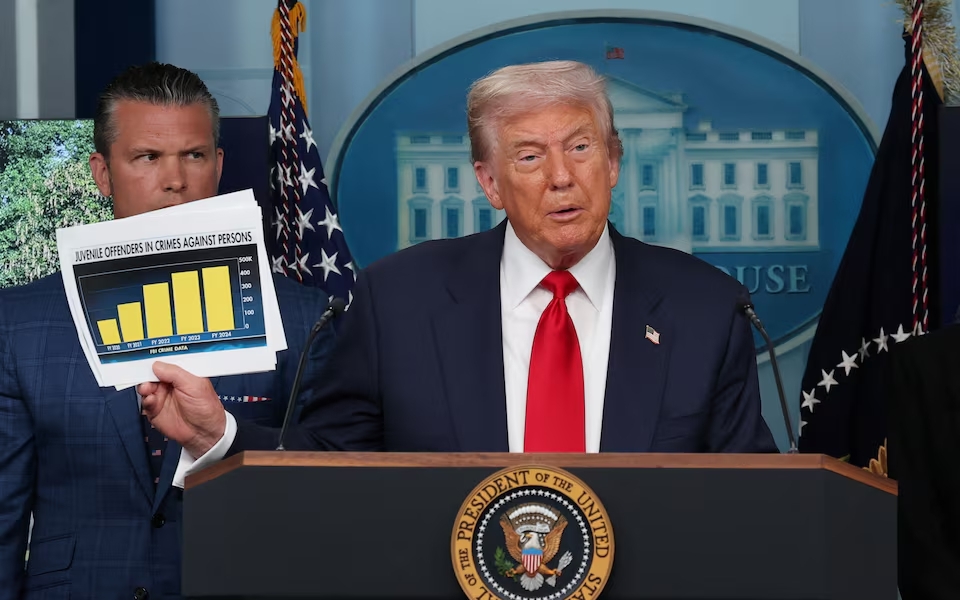 Ông Trump triển khai 800 vệ binh quốc gia tiếp quản lực lượng cảnh sát thủ đô Washington