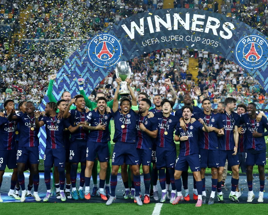 Thắng ngược Tottenham, PSG vô địch Siêu cúp châu Âu 2025- Ảnh 3.
