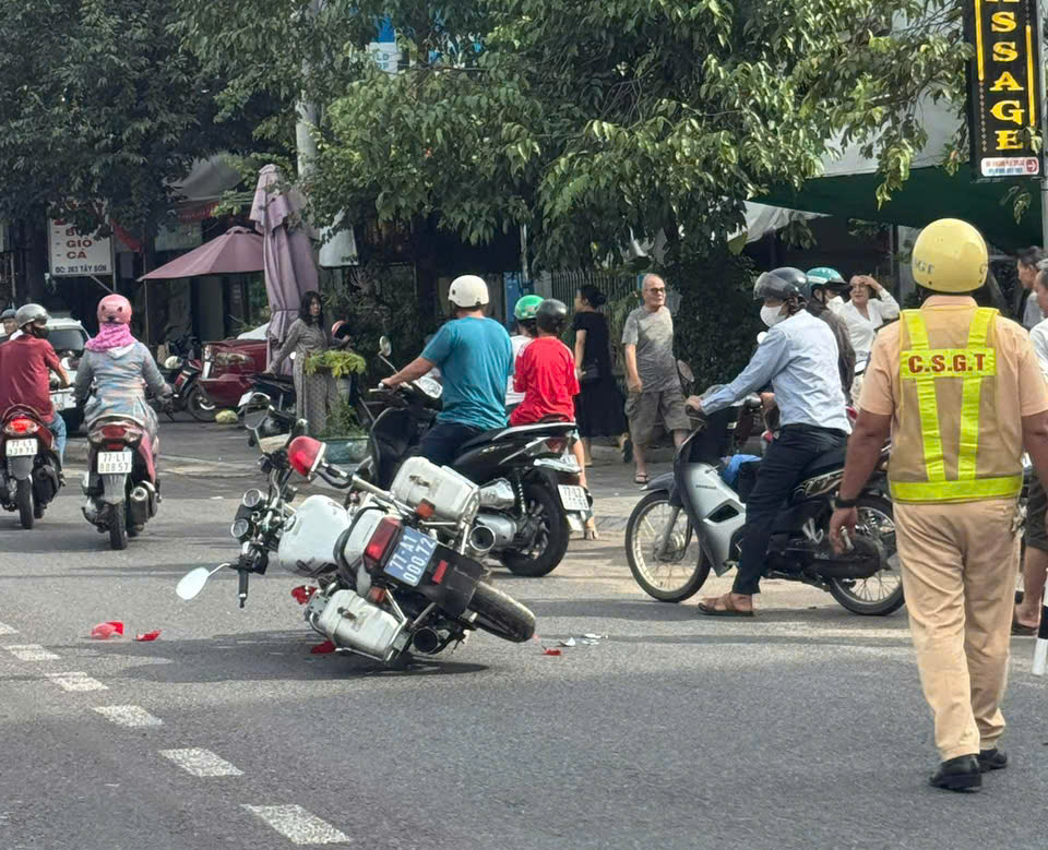 Gia Lai: Tấn công cảnh sát giao thông sau khi va chạm- Ảnh 1.