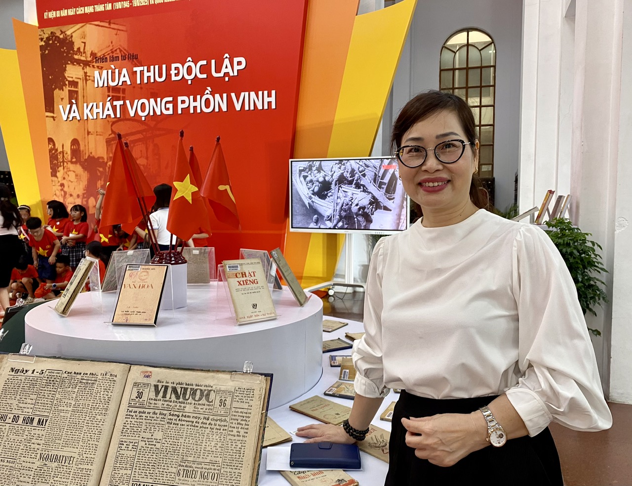 Nơi gặp gỡ quá khứ - hiện tại từ Triển lãm “Mùa thu độc lập và khát vọng phồn vinh"- Ảnh 15.