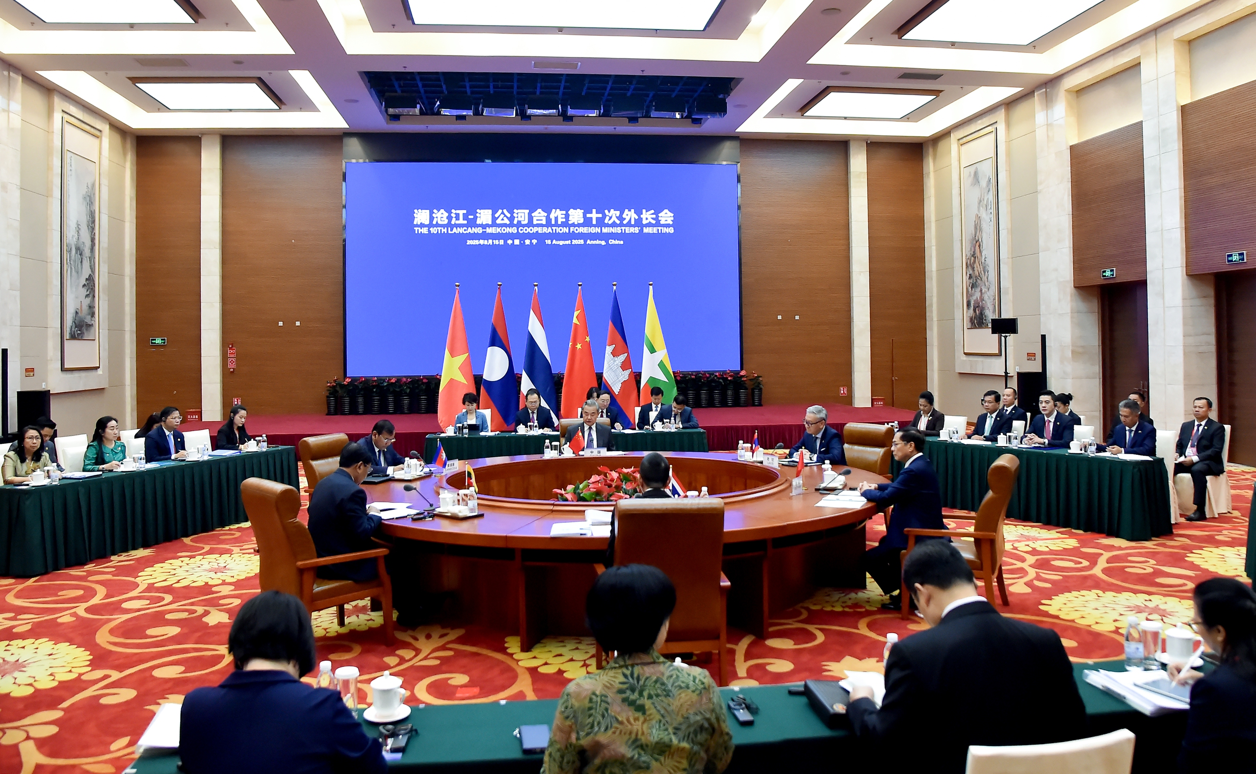 Đẩy nhanh xây dựng, vận hành dự án hạ tầng trọng điểm khu vực Mê Công - Lan Thương- Ảnh 1.