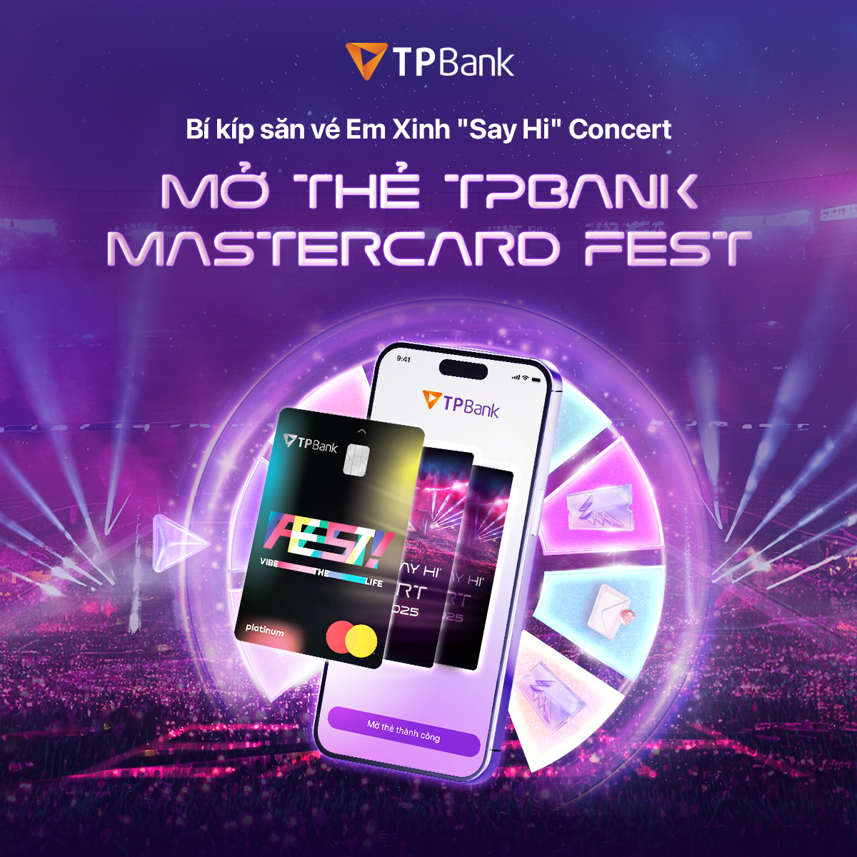 Săn vé concert Em Xinh “Say Hi” siêu dễ cùng TPBank- Ảnh 3. Săn vé concert Em Xinh “Say Hi” siêu dễ cùng TPBank- Ảnh 3.