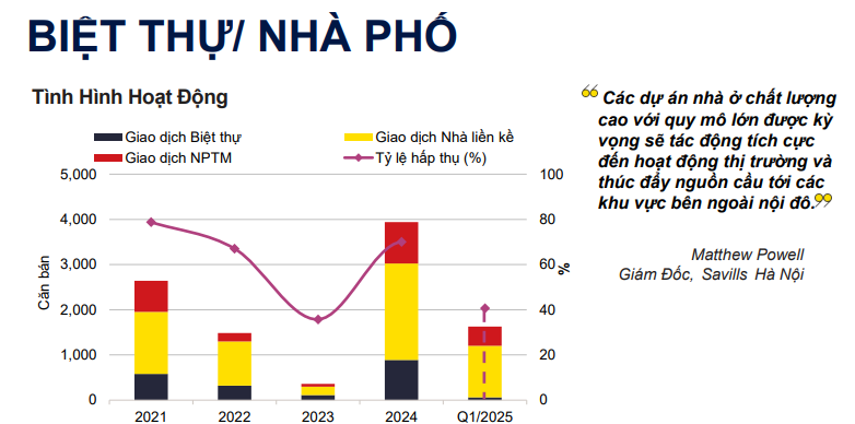 Khu vực Tây Bắc Hà Nội - “vùng trũng giá” của phân khúc biệt thự hạng sang- Ảnh 1.