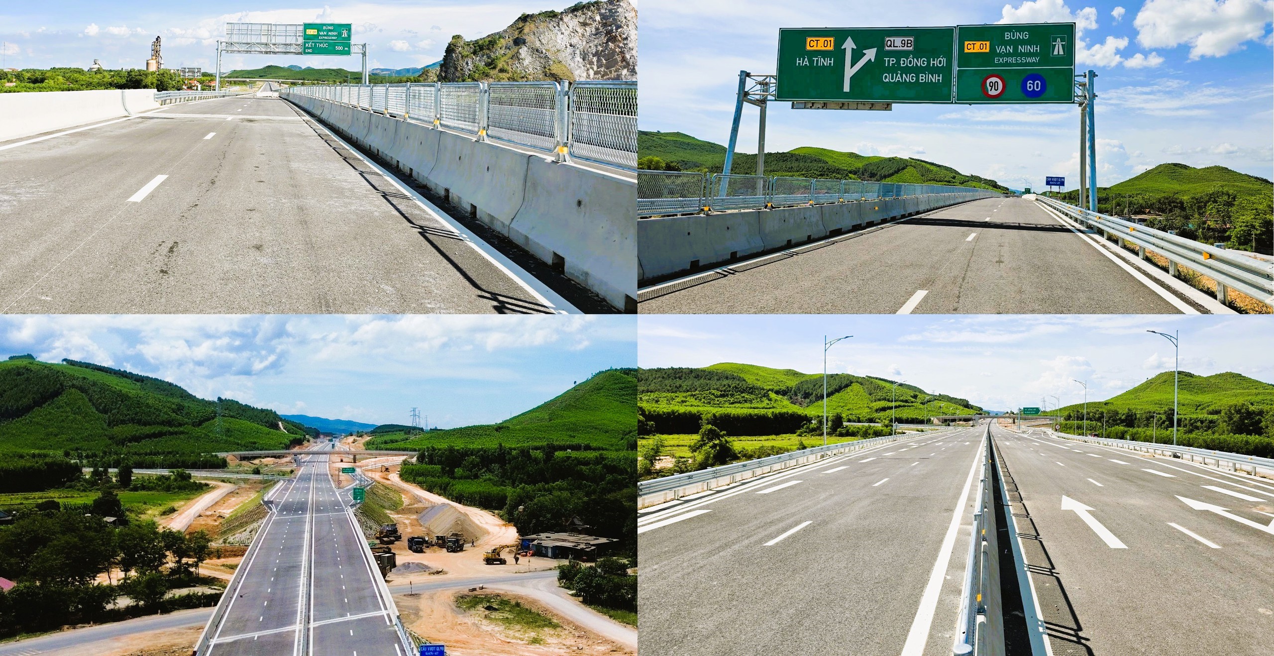 Toàn cảnh cao tốc Vạn Ninh - Cam Lộ trước ngày thông xe- Ảnh 8.