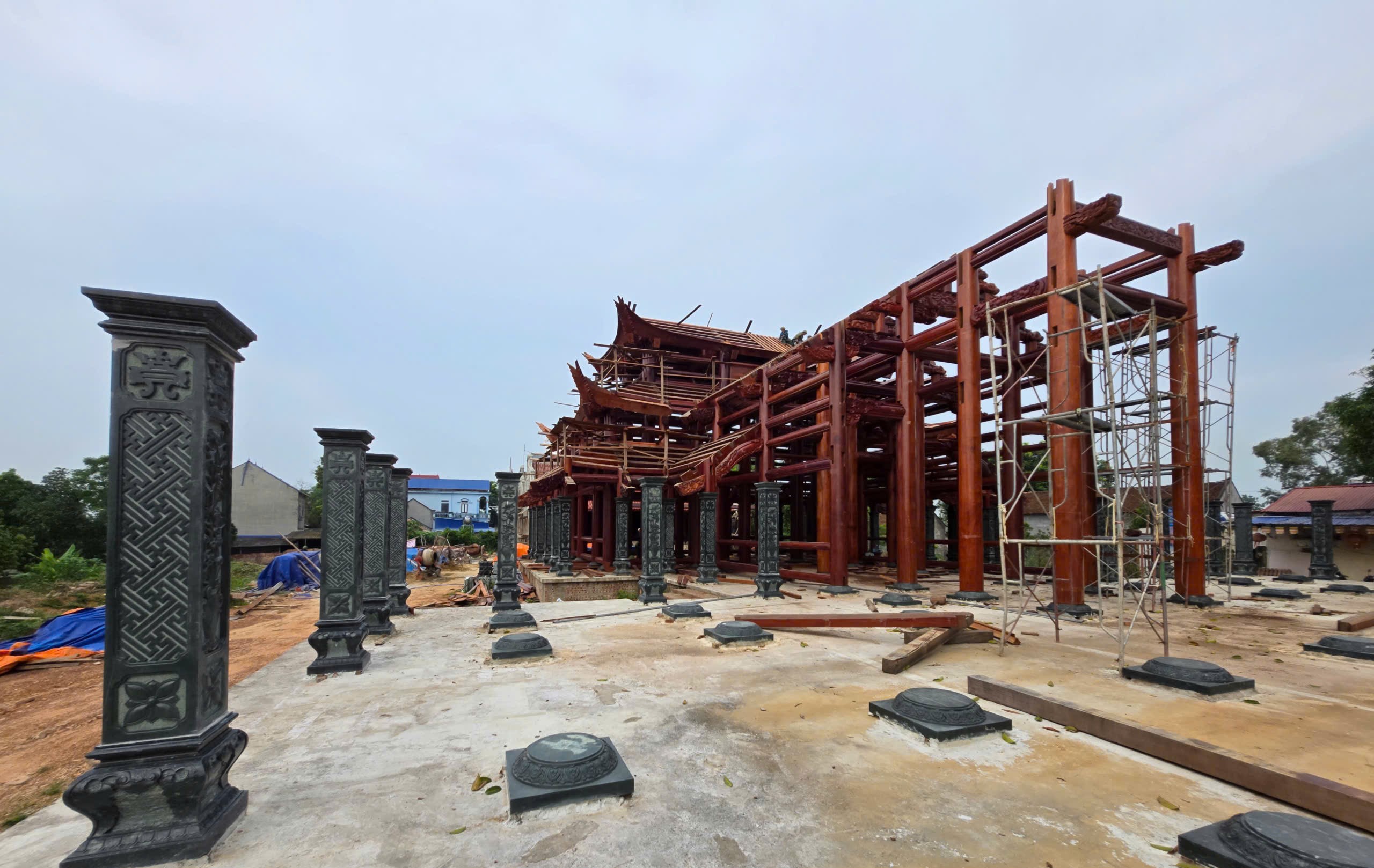 Thái Nguyên: Công trình tâm linh gắn với hoàng đế đầu tiên của dân tộc trùng tu ra sao?- Ảnh 12. Thái Nguyên: Công trình tâm linh gắn với hoàng đế đầu tiên của dân tộc trùng tu ra sao?- Ảnh 12.