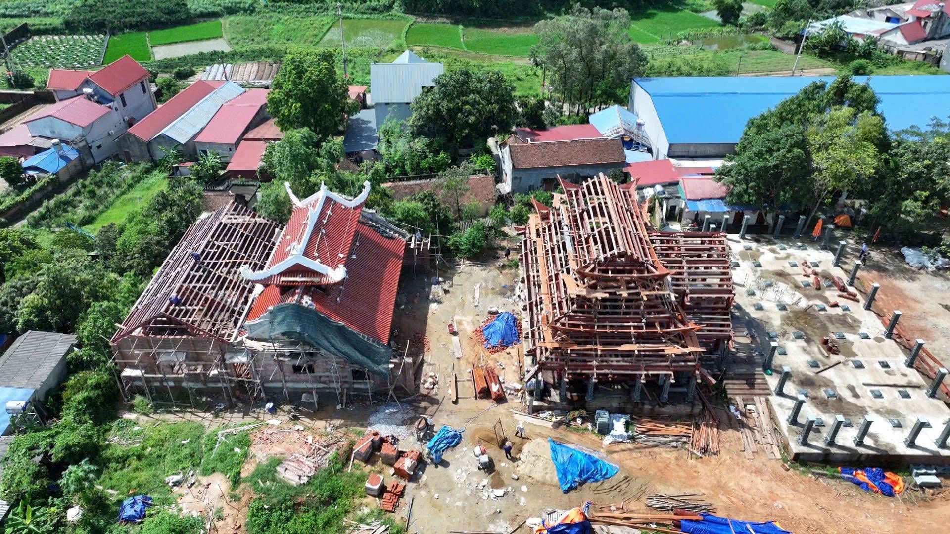 Thái Nguyên: Công trình tâm linh gắn với hoàng đế đầu tiên của dân tộc trùng tu ra sao?- Ảnh 3. Thái Nguyên: Công trình tâm linh gắn với hoàng đế đầu tiên của dân tộc trùng tu ra sao?- Ảnh 3.