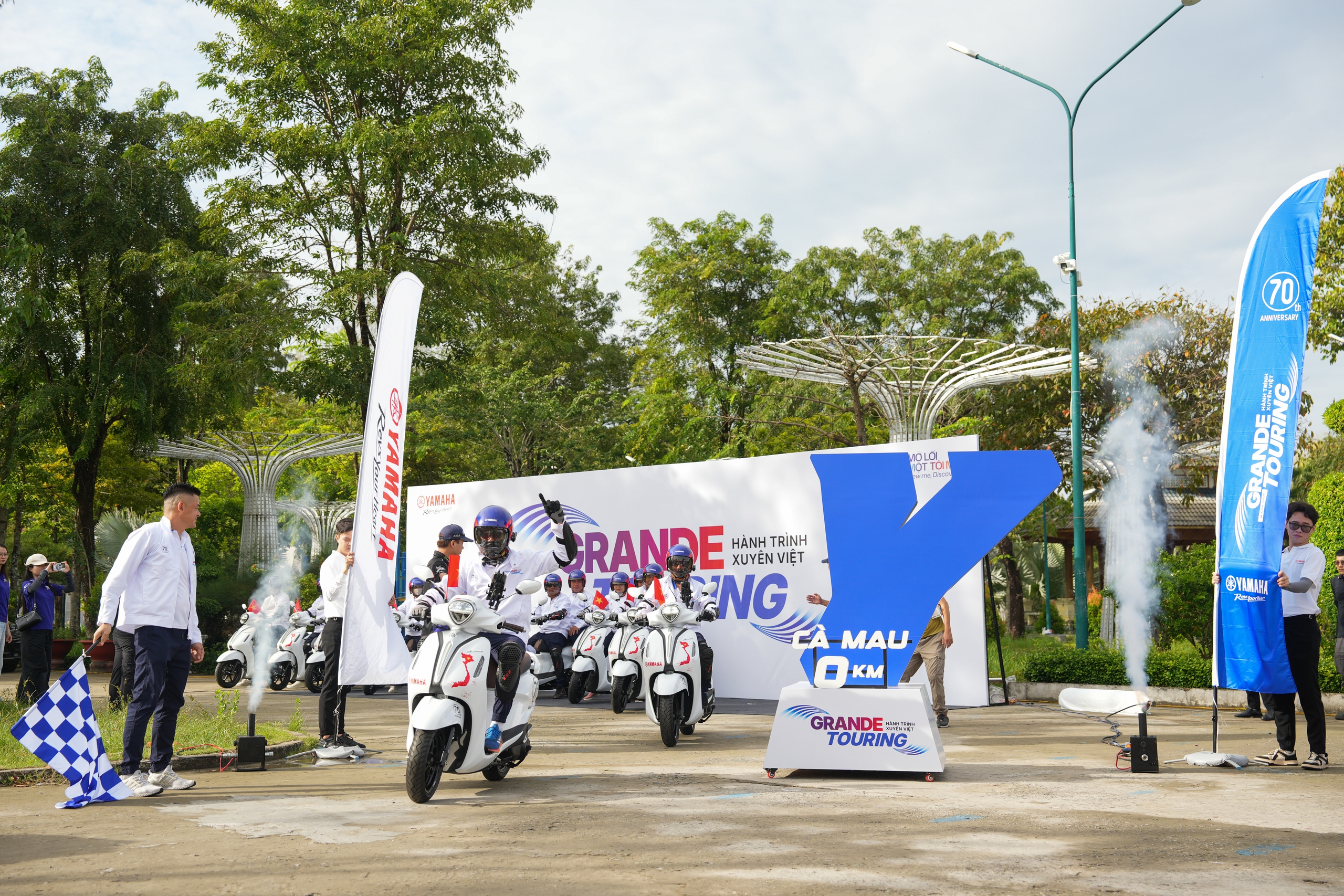 Yamaha Grande cán mốc 3.000km xuyên Việt- Ảnh 3.