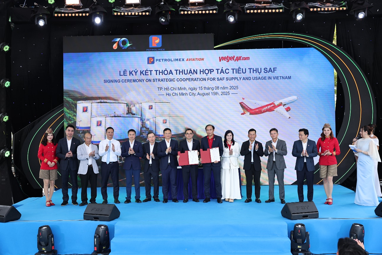 Petrolimex Aviation và Vietjet Air tiên phong xanh hoá bầu trời Việt- Ảnh 5.