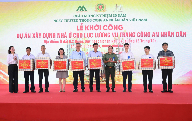 Hà Nội: Khởi công dự án nhà ở xã hội thứ 3 cho cán bộ chiến sĩ Công an nhân dân- Ảnh 2.