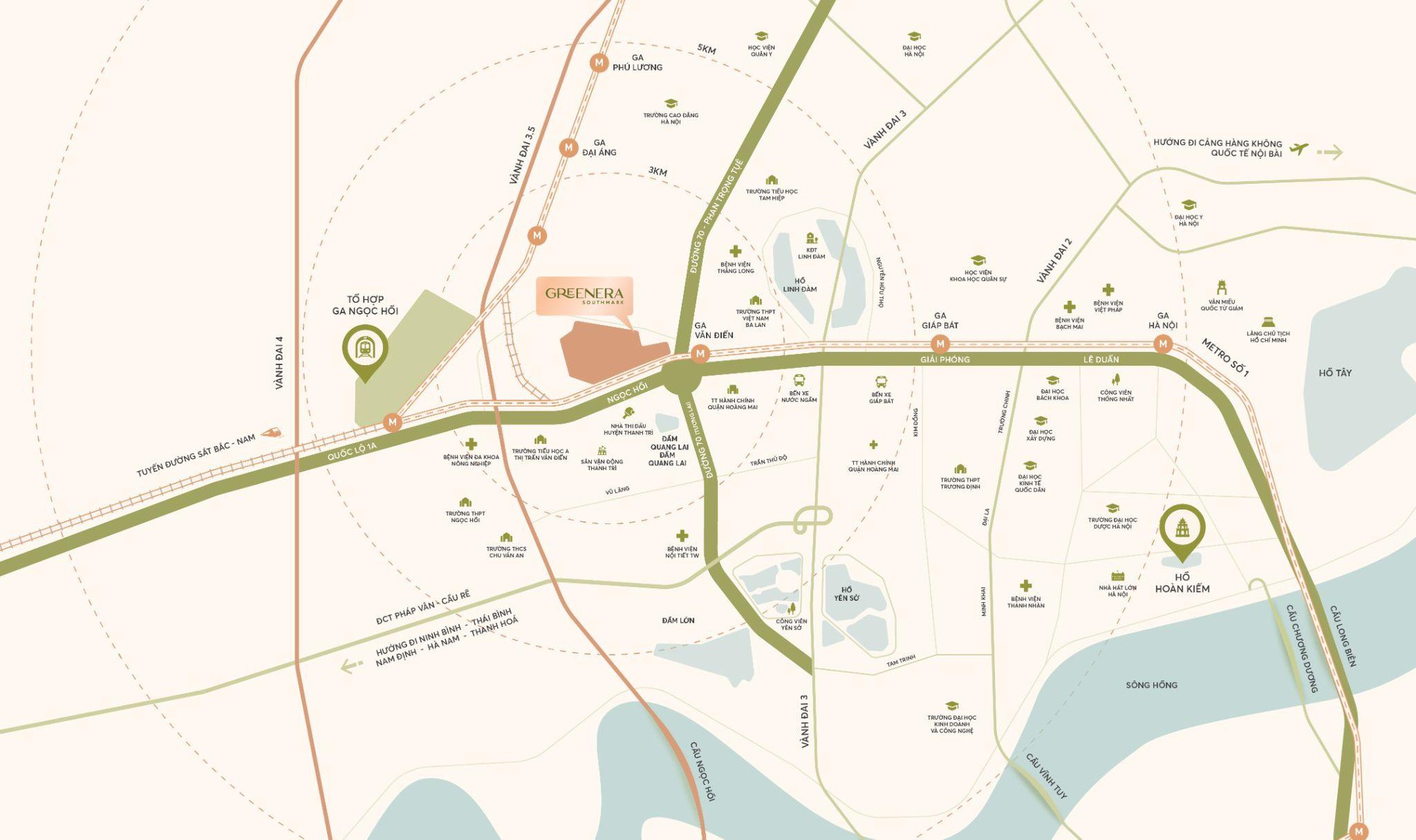 Hạ tầng Ngọc Hồi khởi sắc, Greenera Southmark nước đẩy thuyền lên- Ảnh 4.