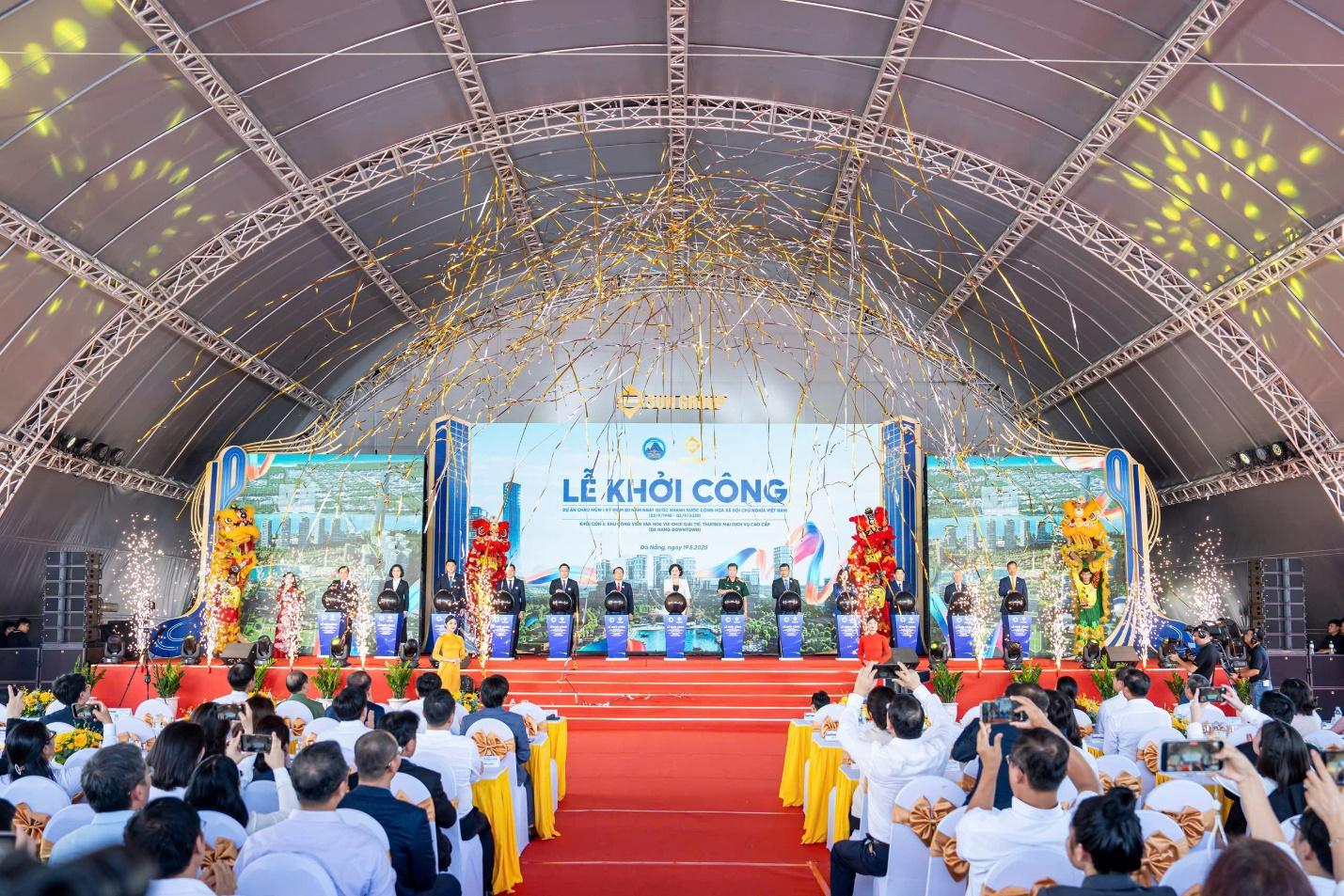 Khởi công siêu tổ hợp văn hóa giải trí, thương mại dịch vụ gần 80.000 tỷ đồng ở Đà Nẵng- Ảnh 1.