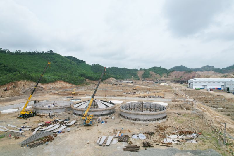 Dự án 2.400 tỷ đồng ở Thanh Hóa thi công thần tốc dưới nắng gắt- Ảnh 2.