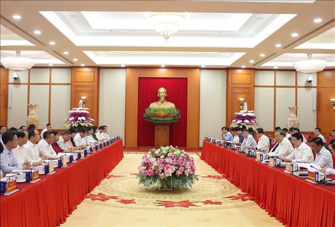 Tổng Bí thư Tô Lâm: Hà Nội và TP.HCM phải vươn tầm khu vực và thế giới- Ảnh 2.