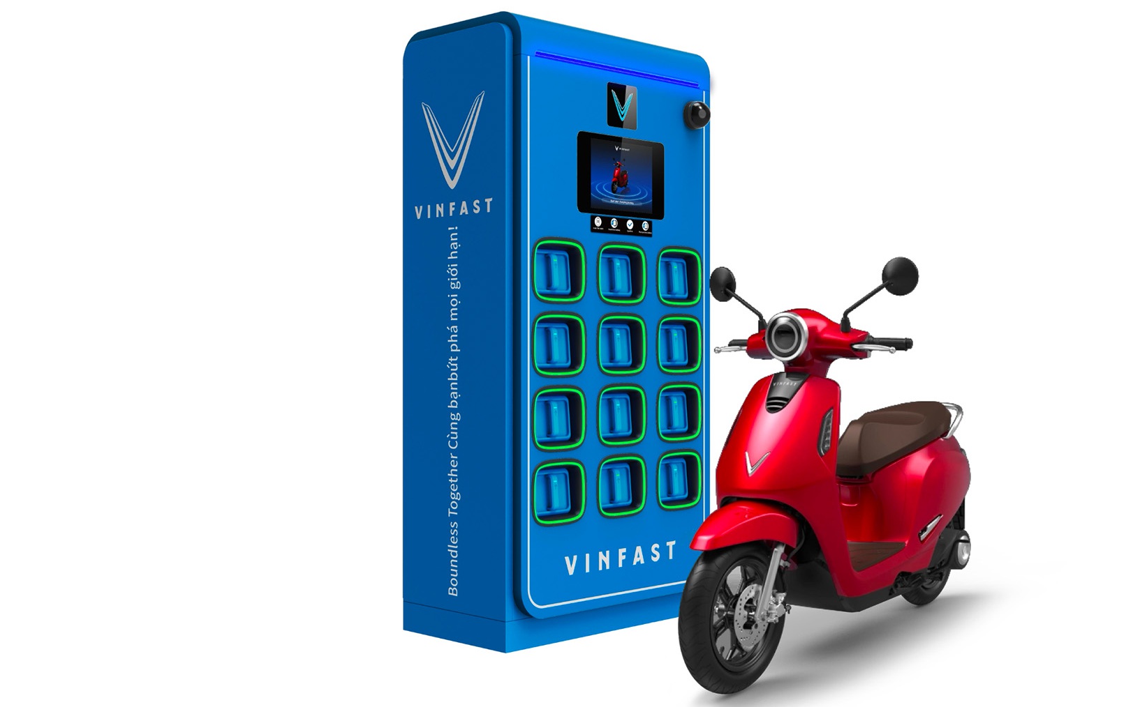 VinFast triển khai 150.000 trạm đổi pin xe máy điện