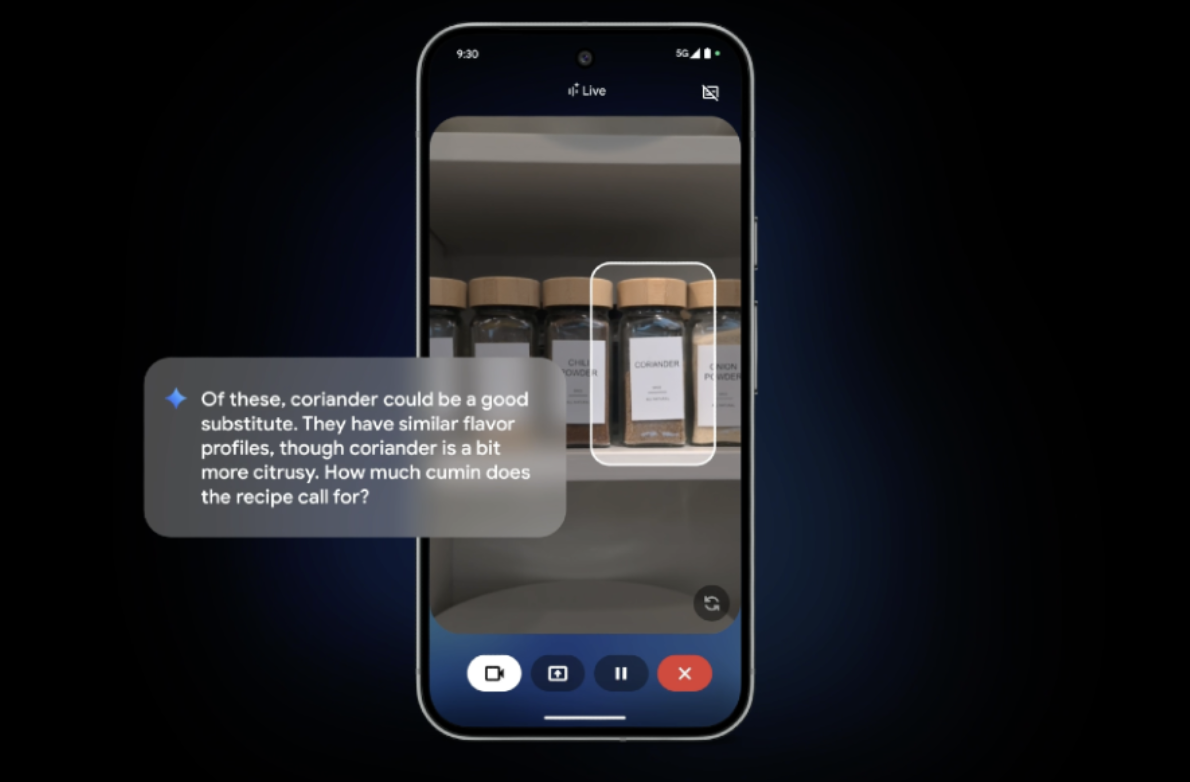 Google nâng cấp AI Gemini Live với loạt tính năng tương tác trực quan- Ảnh 1. Google nâng cấp AI Gemini Live với loạt tính năng tương tác trực quan- Ảnh 1.