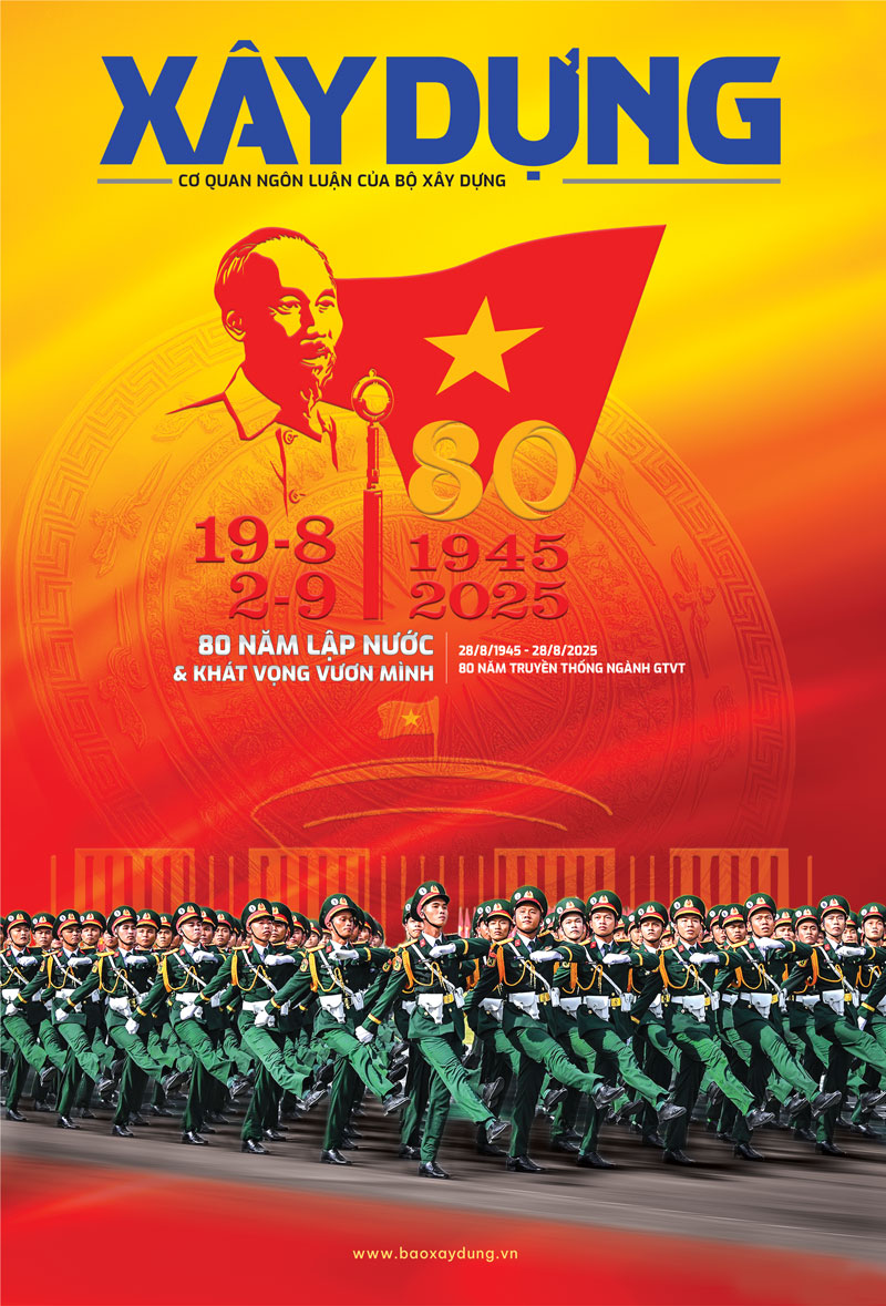 Trang nhất Báo Xây dựng số 20 ra ngày 20/8/2025. Trang nhất Báo Xây dựng số 20 ra ngày 20/8/2025.