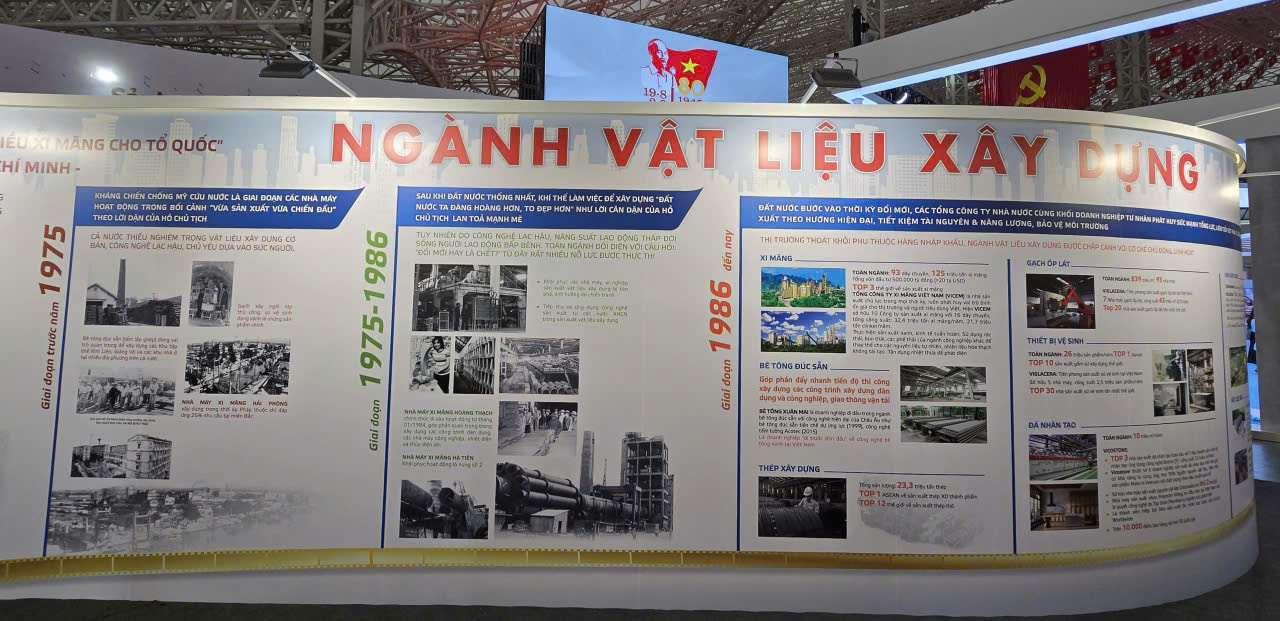 Ấn tượng không gian trưng bày thành tựu 80 năm ngành Xây dựng- Ảnh 14. Ấn tượng không gian trưng bày thành tựu 80 năm ngành Xây dựng- Ảnh 14.
