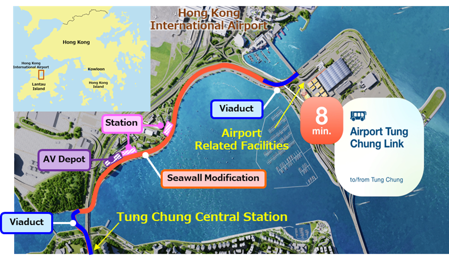Penta-Ocean wins ¥41.5B deal for Hong Kong Airport link road and station project- Ảnh 1. Penta-Ocean wins ¥41.5B deal for Hong Kong Airport link road and station project- Ảnh 1.