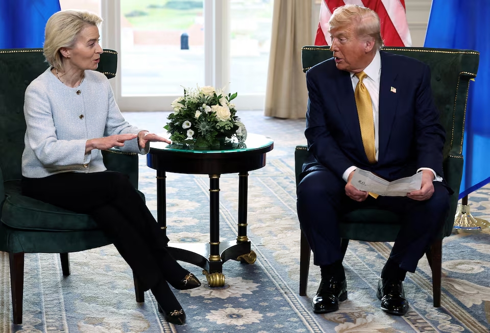 EU sẽ bỏ thuế nhập khẩu hàng hóa công nghiệp Mỹ để mở đường giảm thuế ô tô- Ảnh 1. EU sẽ bỏ thuế nhập khẩu hàng hóa công nghiệp Mỹ để mở đường giảm thuế ô tô- Ảnh 1.