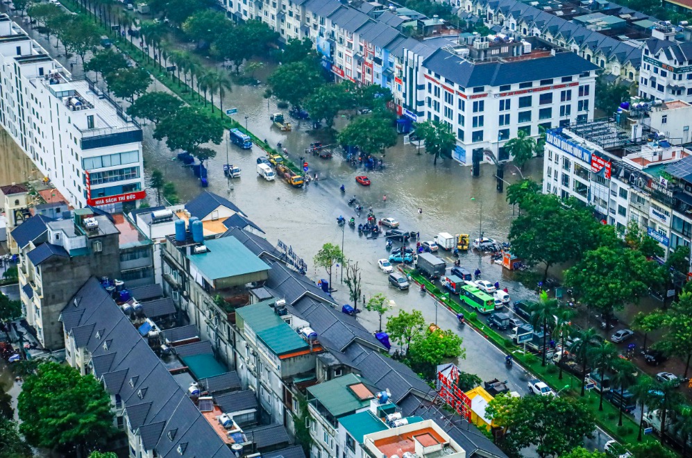 Quy hoạch bài bản, hạ tầng tốt là chìa khóa hạn chế ngập úng- Ảnh 1. Quy hoạch bài bản, hạ tầng tốt là chìa khóa hạn chế ngập úng- Ảnh 1.
