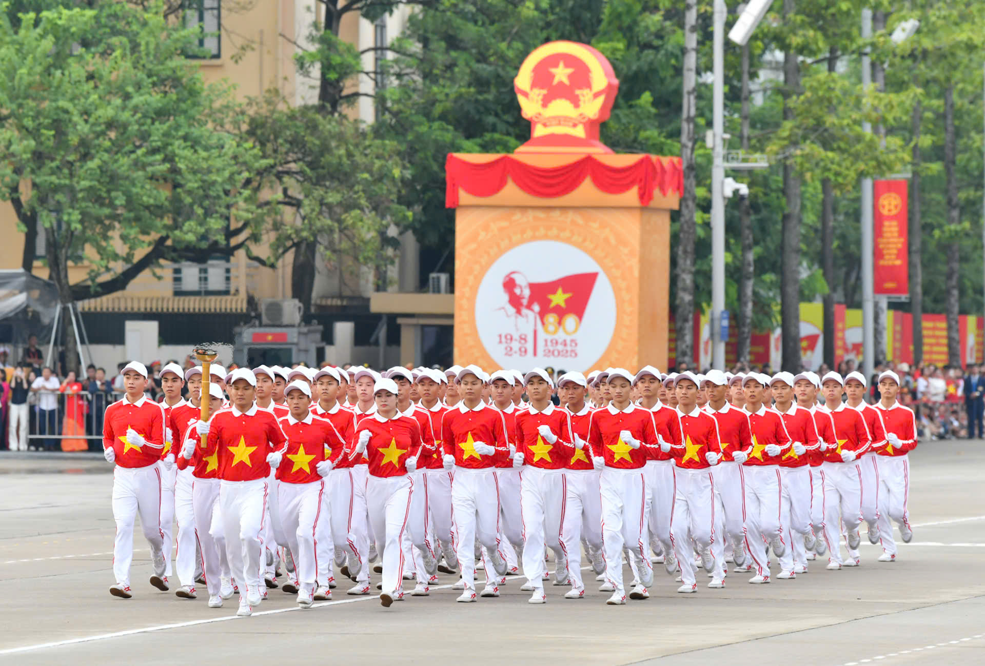 Toàn cảnh tổng duyệt diễu binh, diễu hành, sẵn sàng cho đại lễ 2/9- Ảnh 3. Toàn cảnh tổng duyệt diễu binh, diễu hành, sẵn sàng cho đại lễ 2/9- Ảnh 3.