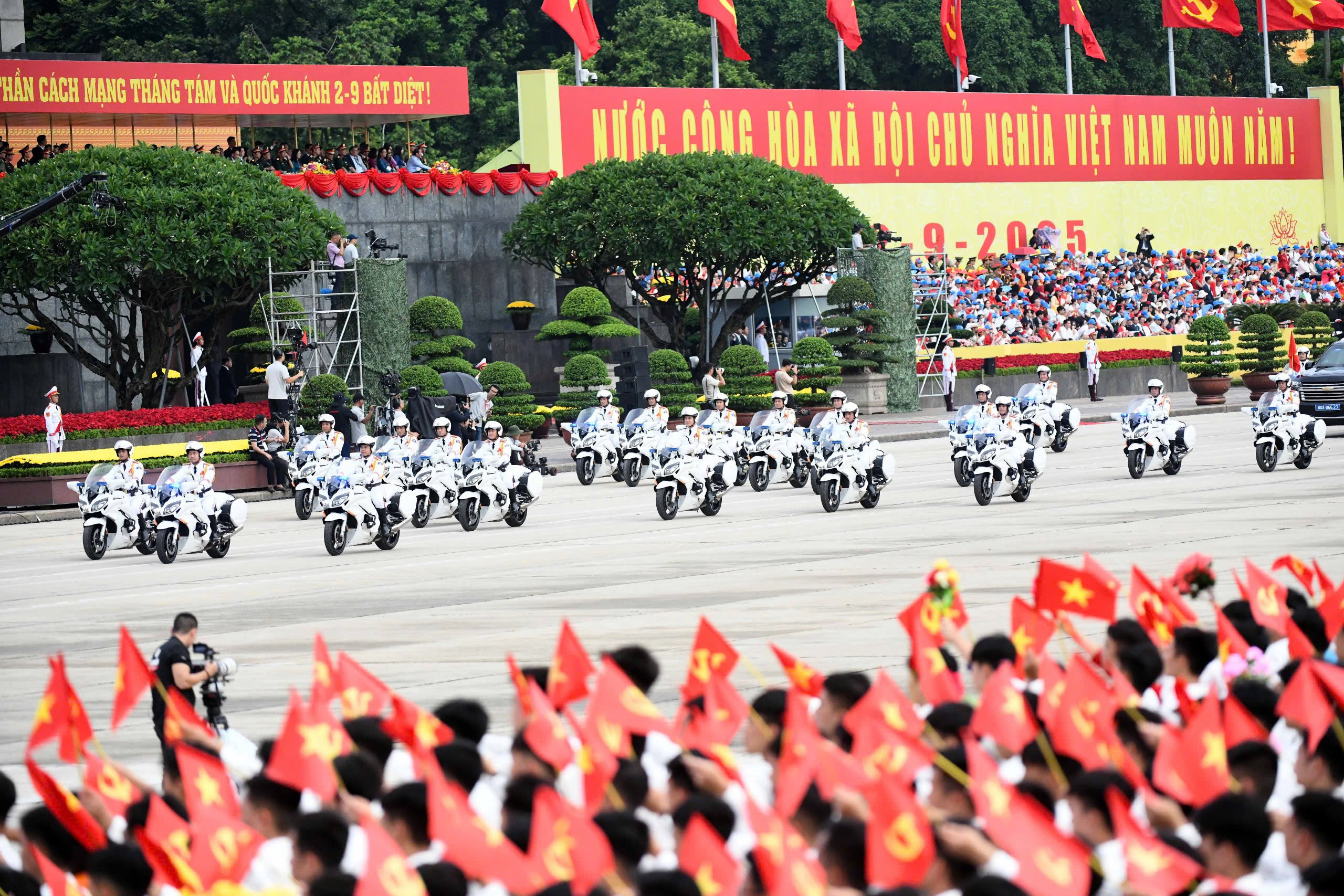 Toàn cảnh tổng duyệt diễu binh, diễu hành, sẵn sàng cho đại lễ 2/9- Ảnh 22. Toàn cảnh tổng duyệt diễu binh, diễu hành, sẵn sàng cho đại lễ 2/9- Ảnh 22.