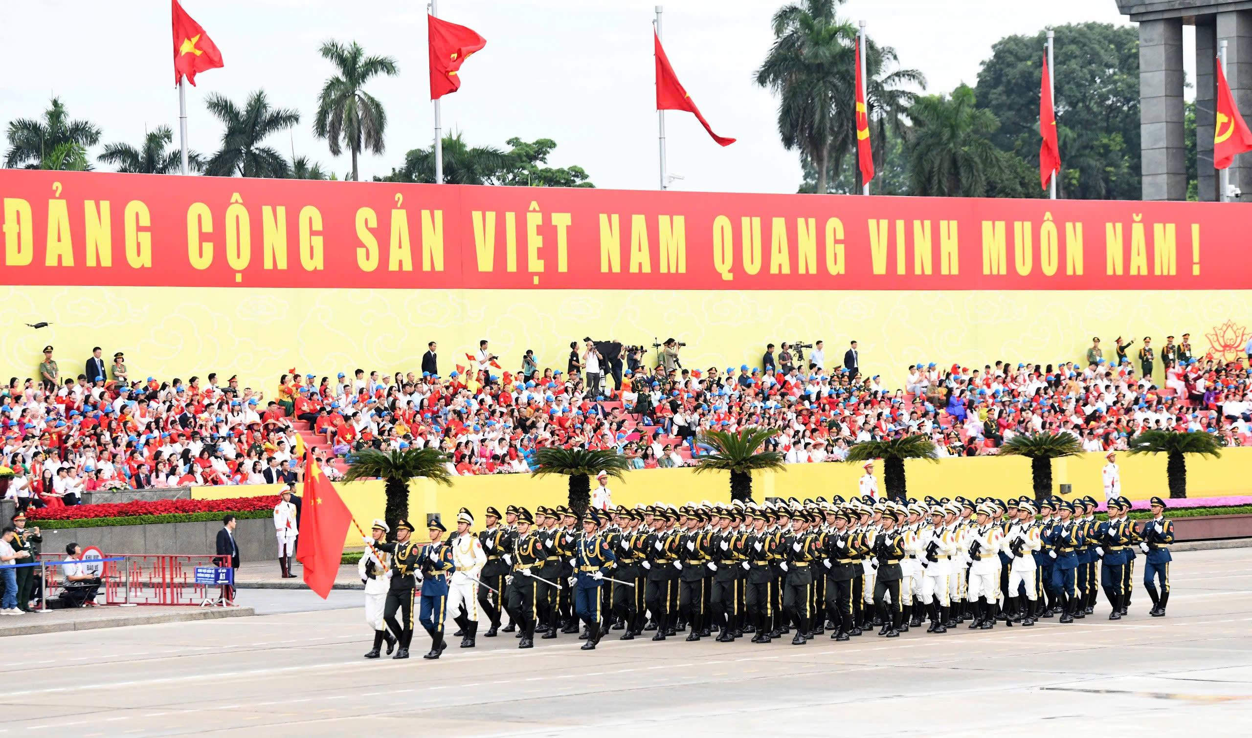 Toàn cảnh tổng duyệt diễu binh, diễu hành, sẵn sàng cho đại lễ 2/9- Ảnh 11. Toàn cảnh tổng duyệt diễu binh, diễu hành, sẵn sàng cho đại lễ 2/9- Ảnh 11.