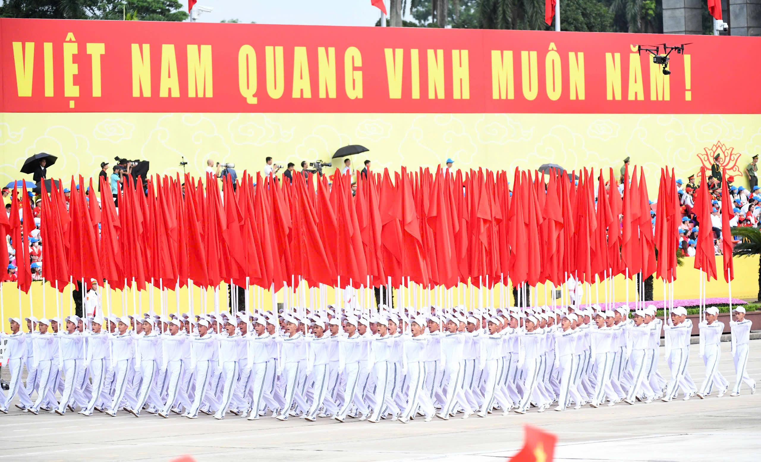 Toàn cảnh tổng duyệt diễu binh, diễu hành, sẵn sàng cho đại lễ 2/9- Ảnh 6. Toàn cảnh tổng duyệt diễu binh, diễu hành, sẵn sàng cho đại lễ 2/9- Ảnh 6.