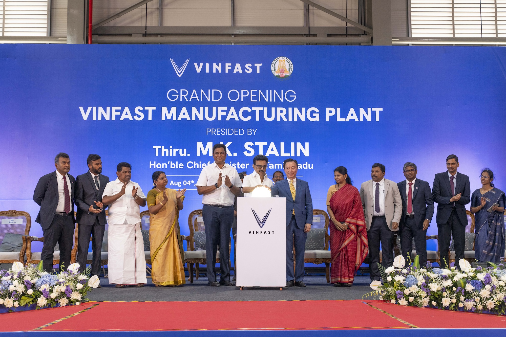VinFast khánh thành nhà máy ô tô điện đầu tiên tại nước ngoài- Ảnh 1. VinFast khánh thành nhà máy ô tô điện đầu tiên tại nước ngoài- Ảnh 1.