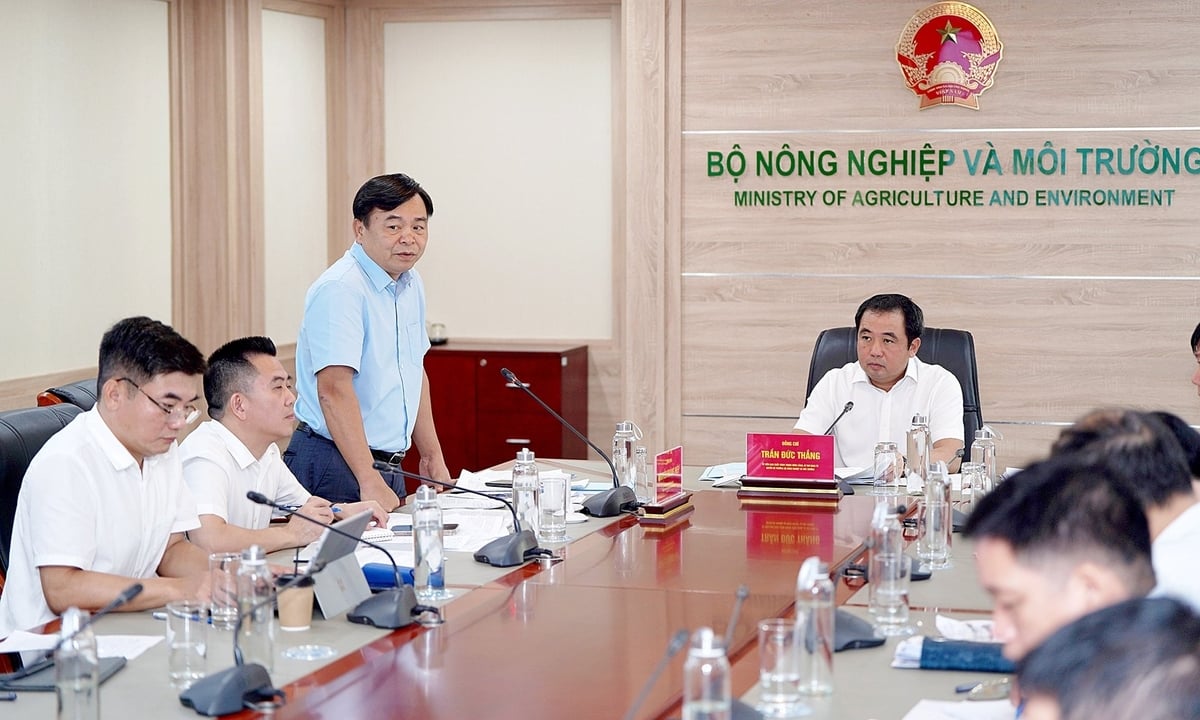 Giải ngân đầu tư công, Bộ trưởng Nông nghiệp và Môi trường chỉ đạo không trì hoãn, nể nang- Ảnh 1.