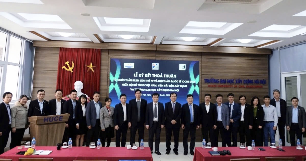 RILEM-ICONS 2025: Thúc đẩy hợp tác doanh nghiệp và đổi mới sáng tạo- Ảnh 1. RILEM-ICONS 2025: Thúc đẩy hợp tác doanh nghiệp và đổi mới sáng tạo- Ảnh 1.