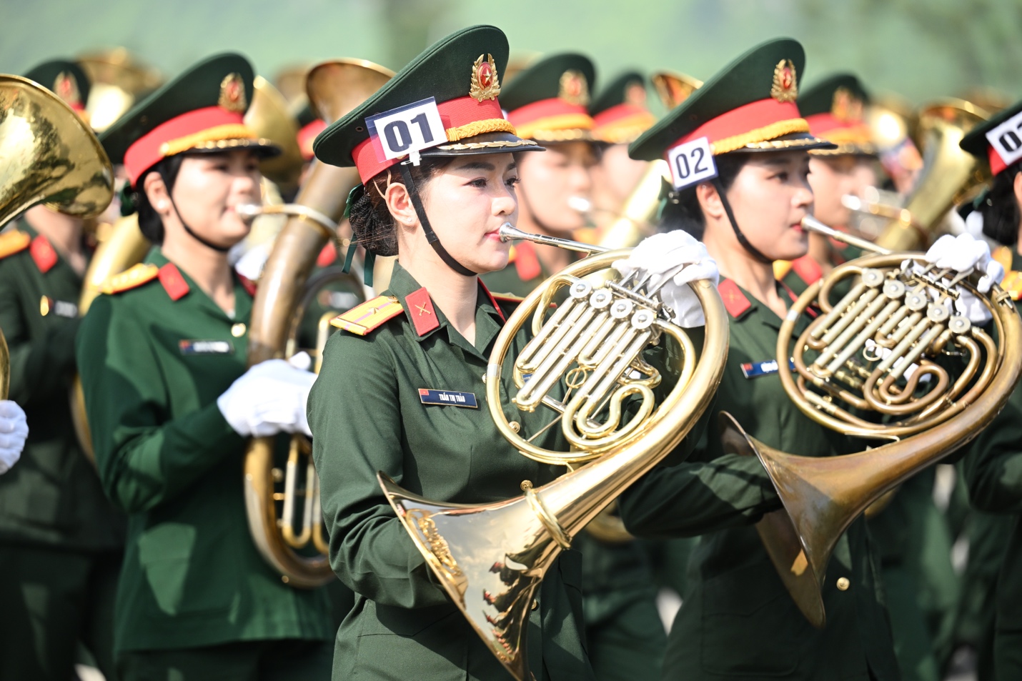 Toàn cảnh các khối diễu binh, diễu hành hợp luyện khi đại lễ đã cận kề- Ảnh 3. Toàn cảnh các khối diễu binh, diễu hành hợp luyện khi đại lễ đã cận kề- Ảnh 3.