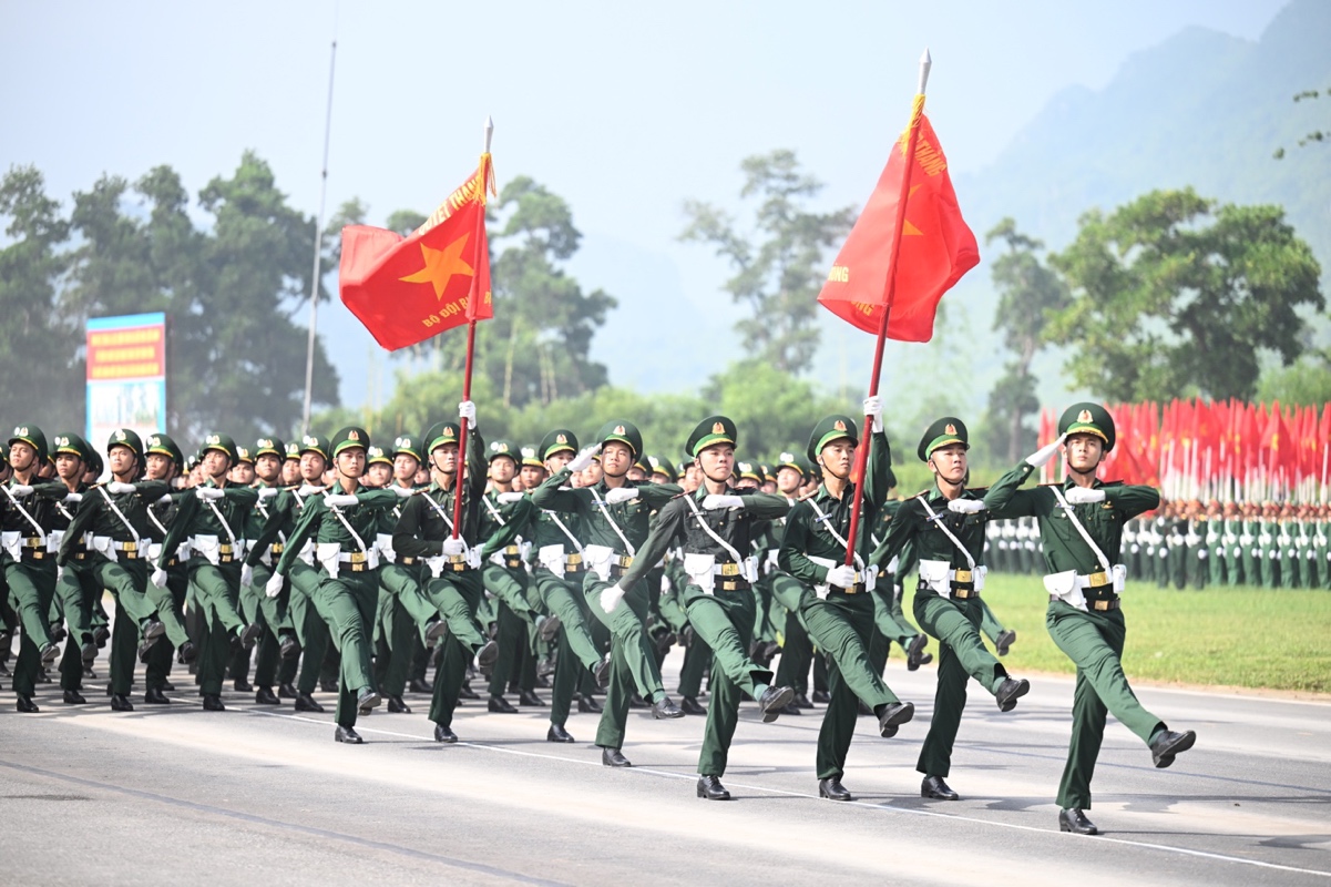 Toàn cảnh các khối diễu binh, diễu hành hợp luyện khi đại lễ đã cận kề- Ảnh 7. Toàn cảnh các khối diễu binh, diễu hành hợp luyện khi đại lễ đã cận kề- Ảnh 7.