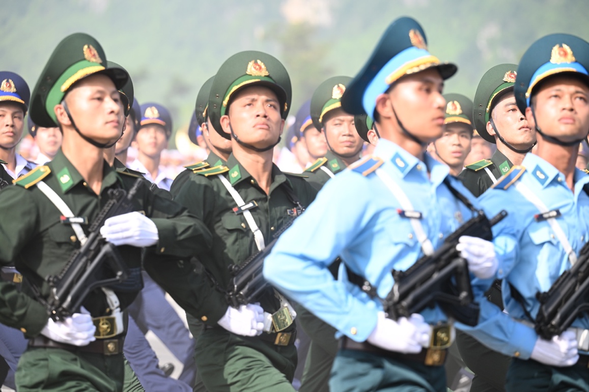 Toàn cảnh các khối diễu binh, diễu hành hợp luyện khi đại lễ đã cận kề- Ảnh 10. Toàn cảnh các khối diễu binh, diễu hành hợp luyện khi đại lễ đã cận kề- Ảnh 10.
