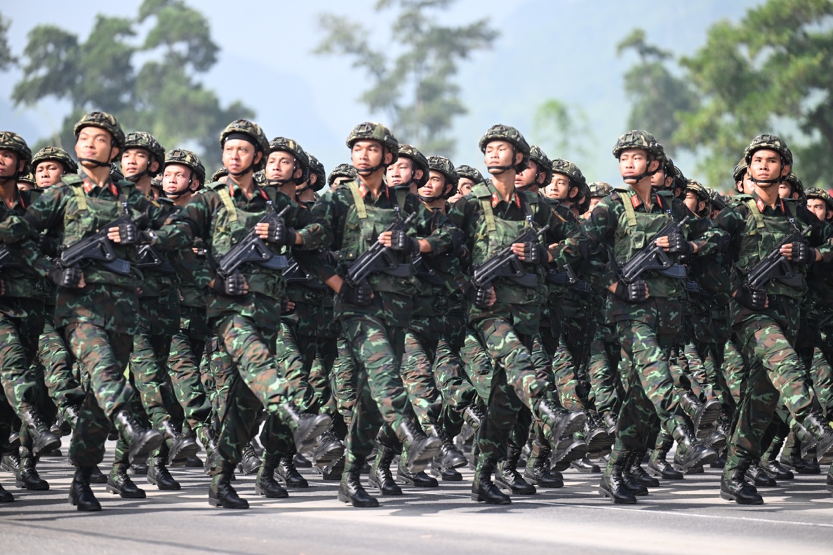 Toàn cảnh các khối diễu binh, diễu hành hợp luyện khi đại lễ đã cận kề- Ảnh 12. Toàn cảnh các khối diễu binh, diễu hành hợp luyện khi đại lễ đã cận kề- Ảnh 12.