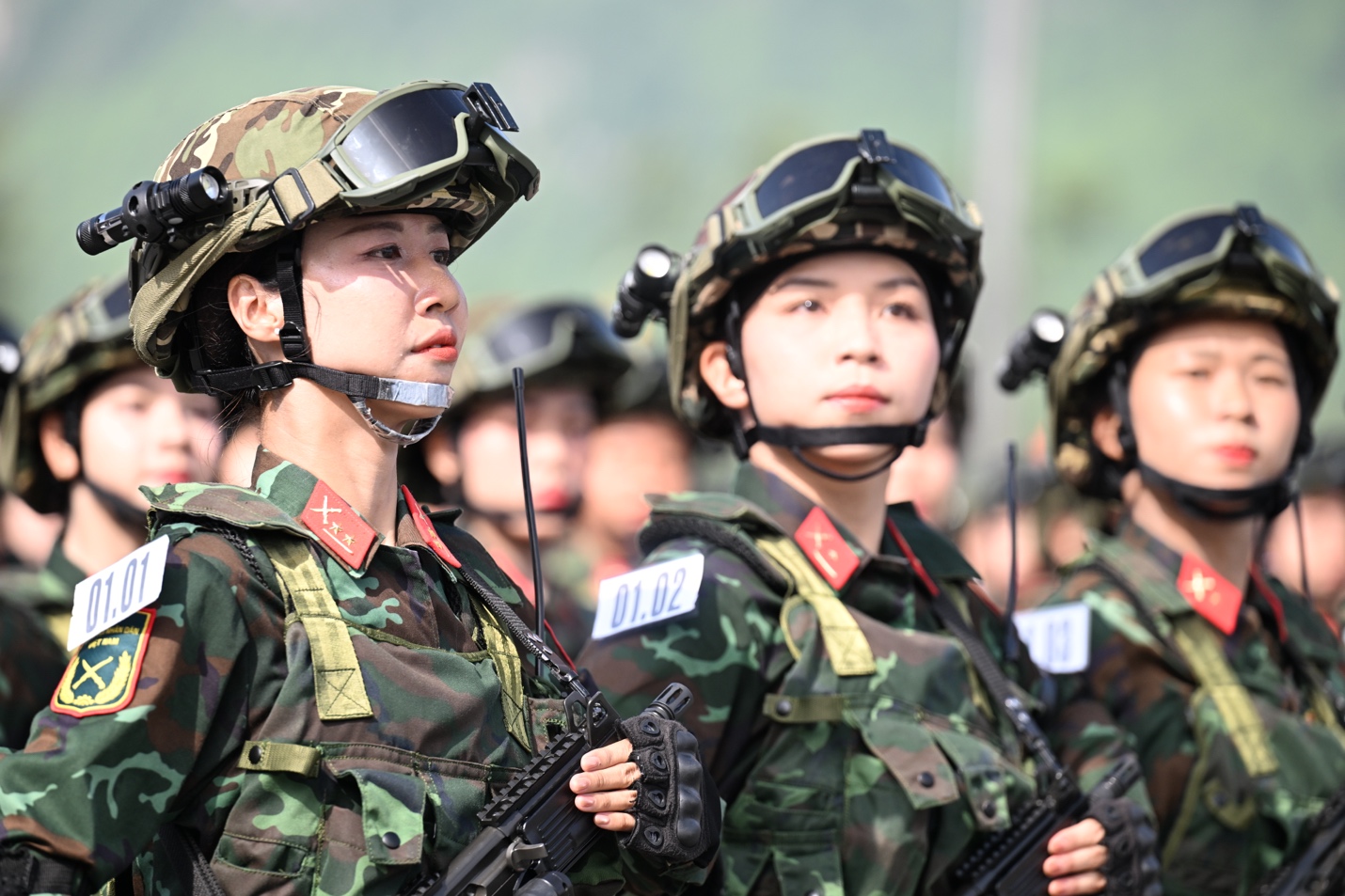 Toàn cảnh các khối diễu binh, diễu hành hợp luyện khi đại lễ đã cận kề- Ảnh 17. Toàn cảnh các khối diễu binh, diễu hành hợp luyện khi đại lễ đã cận kề- Ảnh 17.