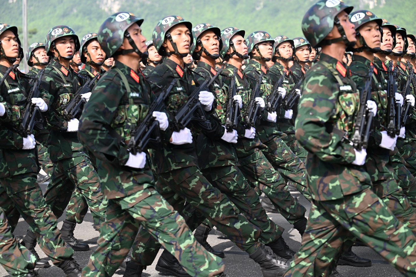 Toàn cảnh các khối diễu binh, diễu hành hợp luyện khi đại lễ đã cận kề- Ảnh 18. Toàn cảnh các khối diễu binh, diễu hành hợp luyện khi đại lễ đã cận kề- Ảnh 18.