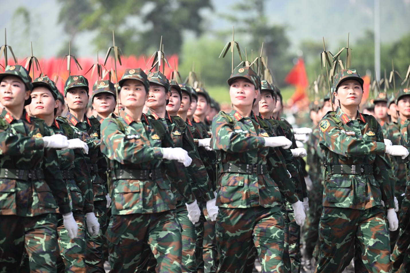 Toàn cảnh các khối diễu binh, diễu hành hợp luyện khi đại lễ đã cận kề- Ảnh 19. Toàn cảnh các khối diễu binh, diễu hành hợp luyện khi đại lễ đã cận kề- Ảnh 19.