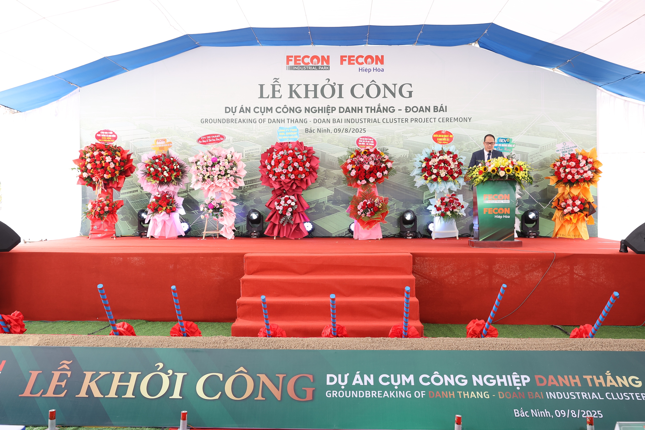 FECON khởi công dự án cụm công nghiệp trọng điểm tại Bắc Ninh- Ảnh 2.