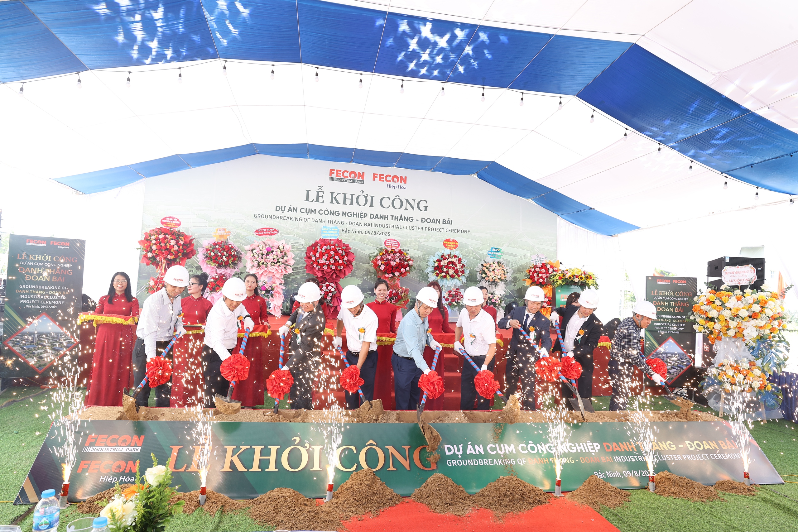 FECON khởi công dự án cụm công nghiệp trọng điểm tại Bắc Ninh- Ảnh 1.