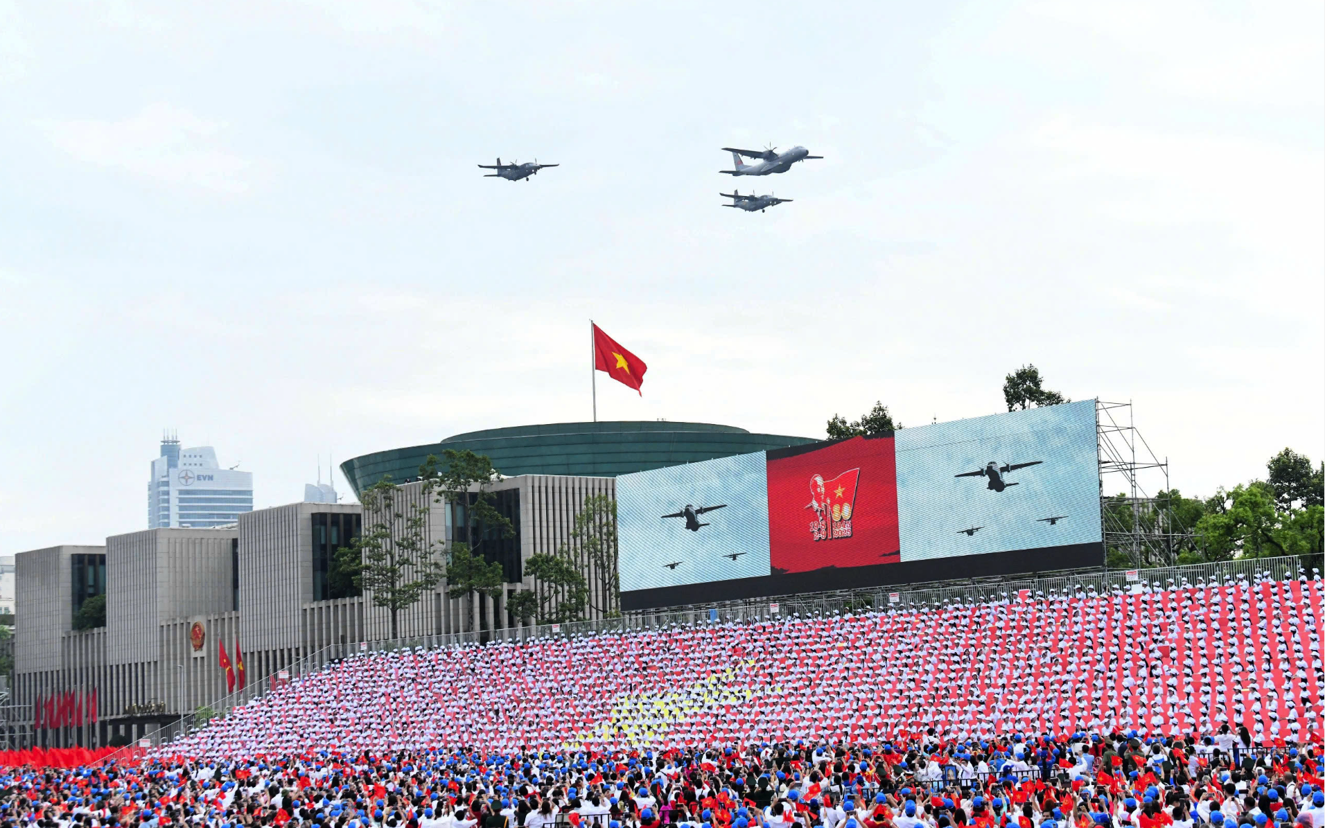 Trực tiếp: Lễ diễu binh, diễu hành A80 mừng ngày hội non sông