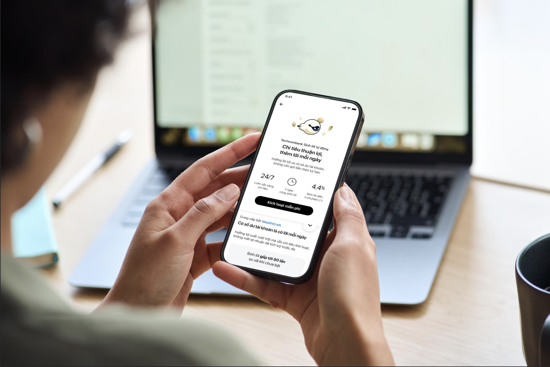 Sản phẩm Techcombank sinh lời tự động giành giải vàng Stevie Awards- Ảnh 1. Sản phẩm Techcombank sinh lời tự động giành giải vàng Stevie Awards- Ảnh 1.