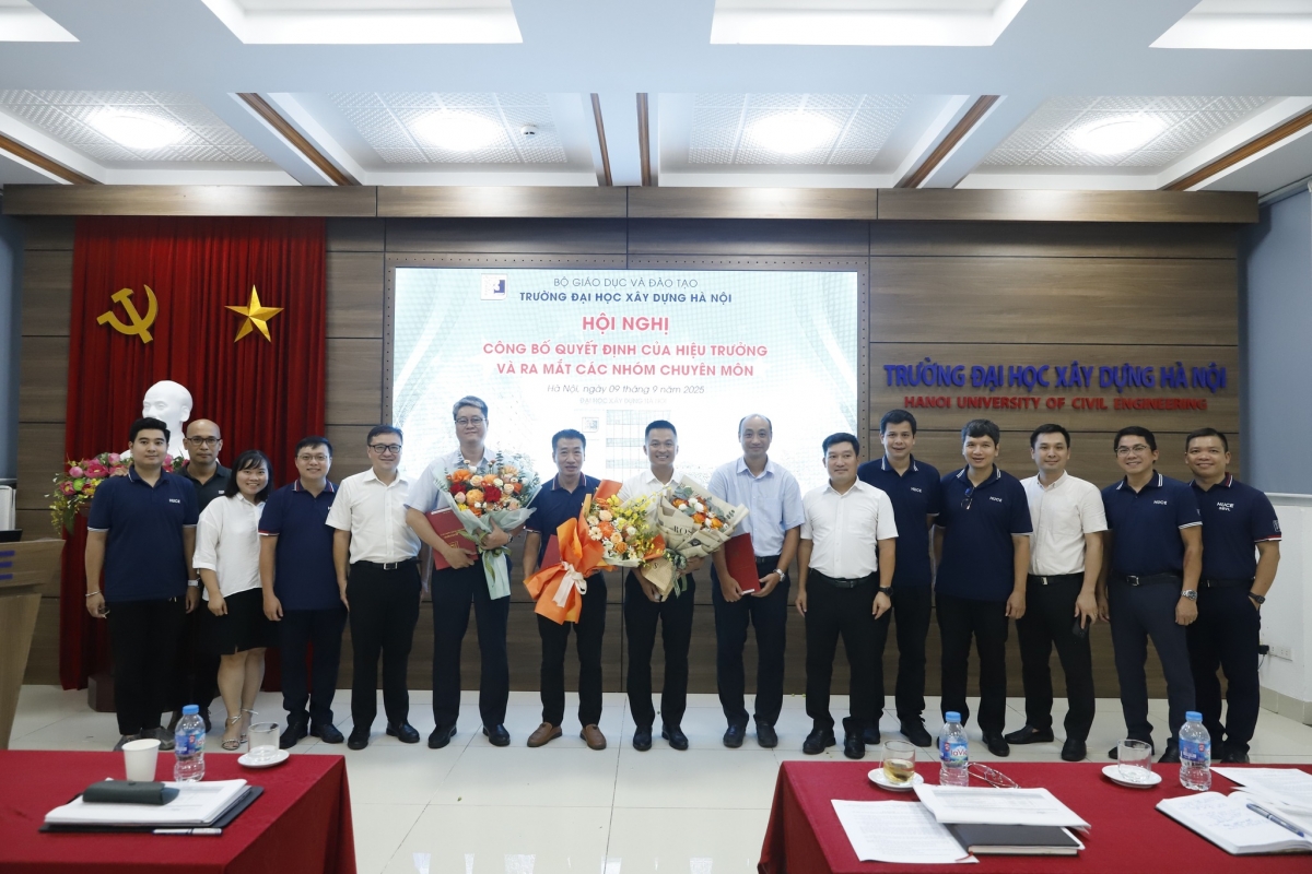 Trường ĐH Xây dựng Hà Nội quyết định bổ nhiệm nhân sự- Ảnh 1. Trường ĐH Xây dựng Hà Nội quyết định bổ nhiệm nhân sự- Ảnh 1.