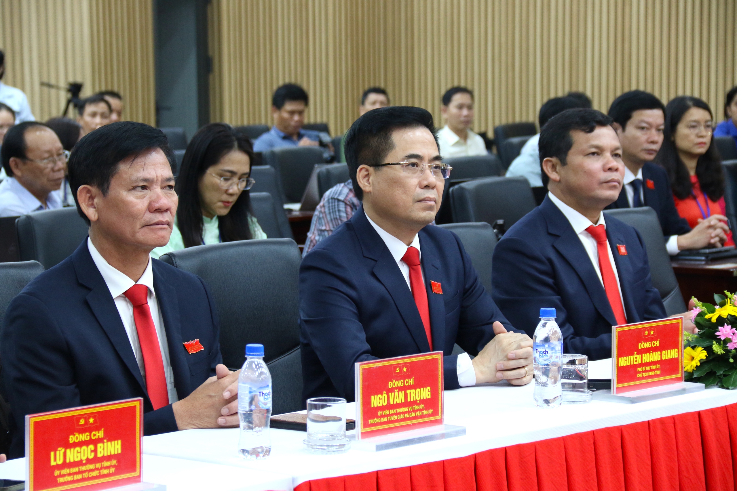 Quảng Ngãi khai trương Trung tâm báo chí Đại hội Đảng bộ tỉnh- Ảnh 3. Quảng Ngãi khai trương Trung tâm báo chí Đại hội Đảng bộ tỉnh- Ảnh 3.