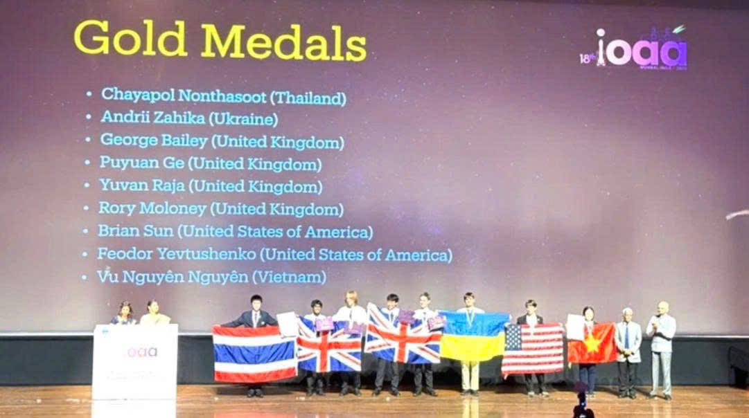 Hà Nội được chọn đăng cai Olympic Thiên văn và Vật lý thiên văn quốc tế năm 2026- Ảnh 1. Hà Nội được chọn đăng cai Olympic Thiên văn và Vật lý thiên văn quốc tế năm 2026- Ảnh 1.