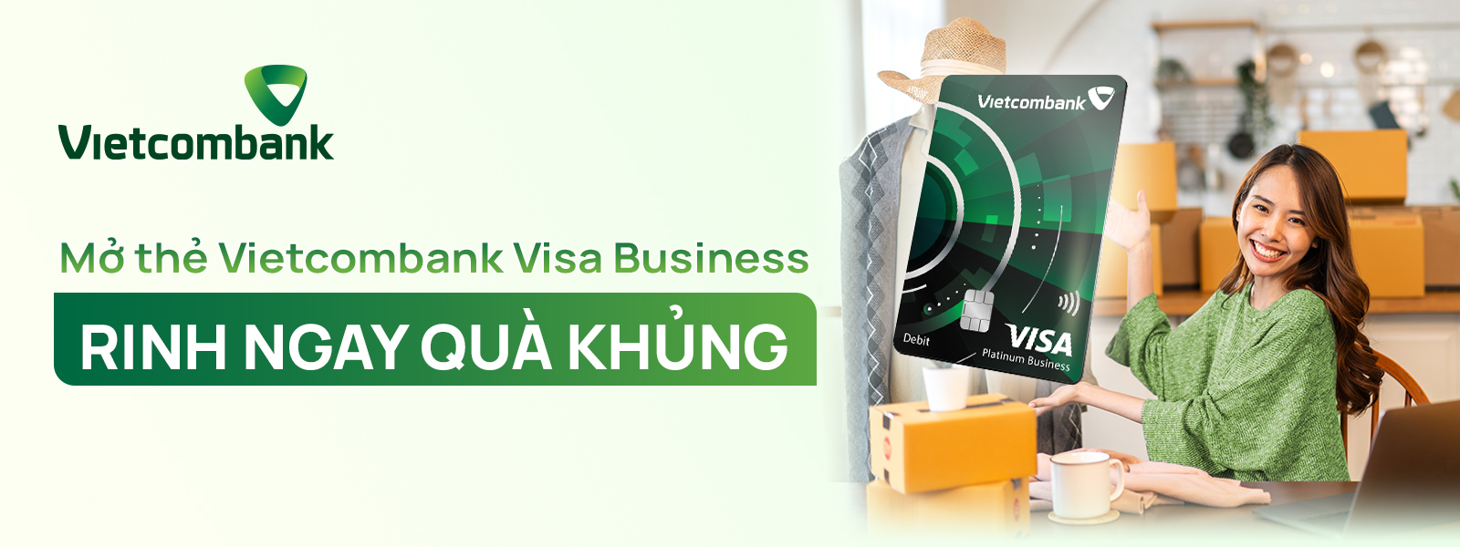 Doanh nghiệp dễ dàng quản lý chi tiêu, khấu trừ thuế với thẻ Vietcombank Visa Business- Ảnh 2.