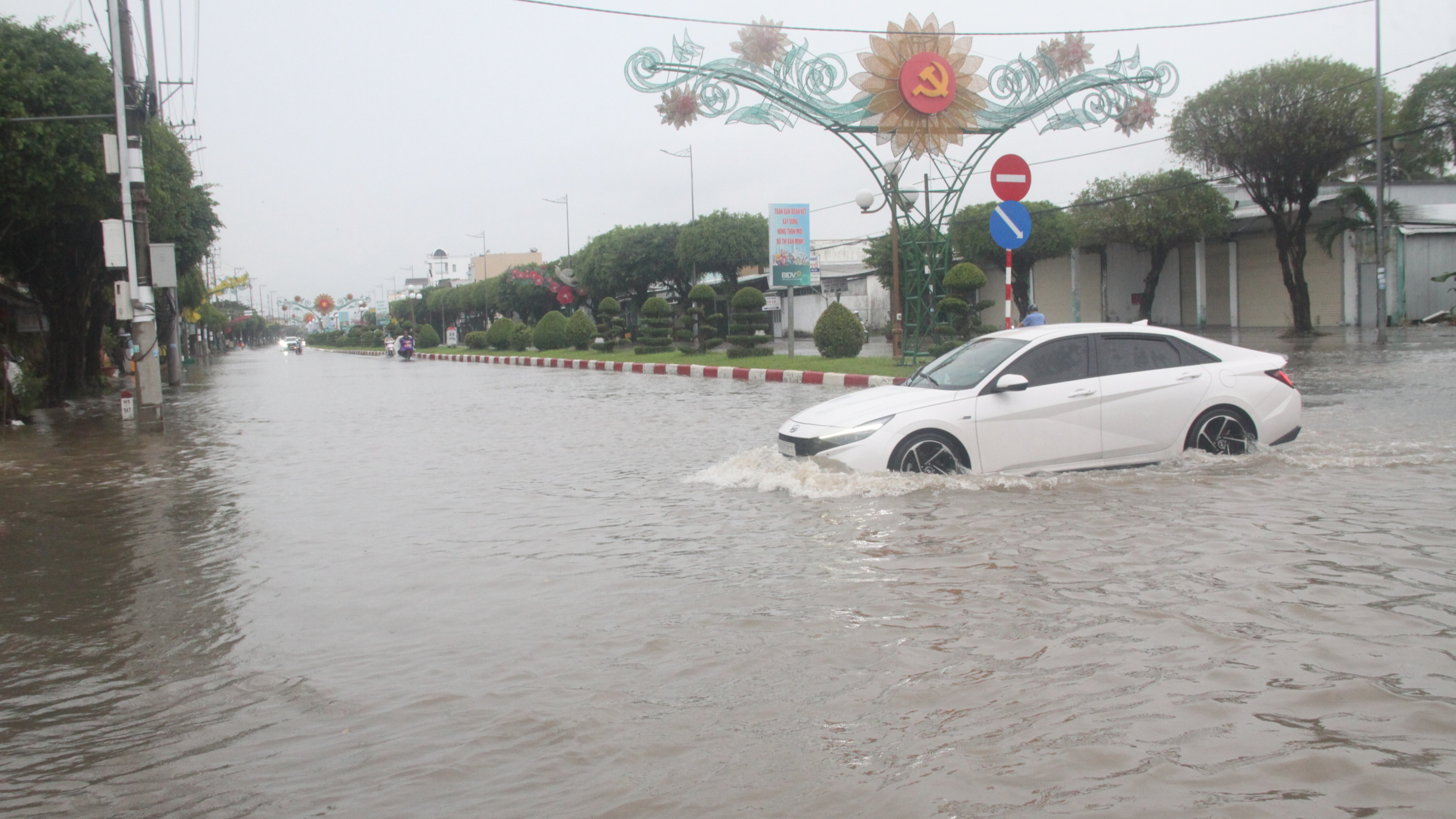 Cà Mau: Mưa lớn kéo dài, nhiều tuyến đường nội ô Bạc Liêu ngập sâu- Ảnh 8.