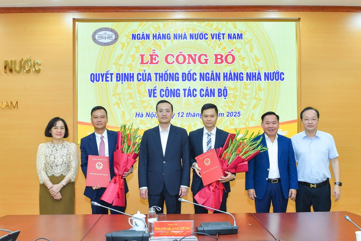 Ngân hàng Nhà nước bổ nhiệm hai Phó Chánh Thanh tra mới- Ảnh 1.