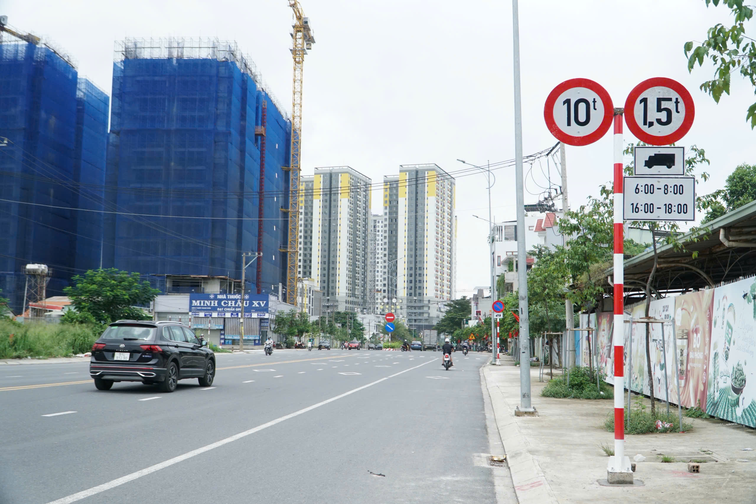 TP.HCM: Cấm xe tải trên 10 tấn lưu thông trên nhiều tuyến đường ở phường Đông Hòa- Ảnh 2.